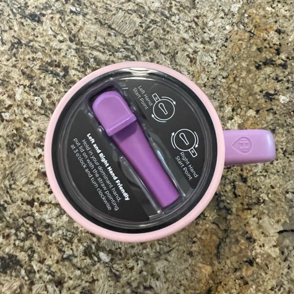 HydroJug Pink and Purple Water Bottle - Picture 3 of 4